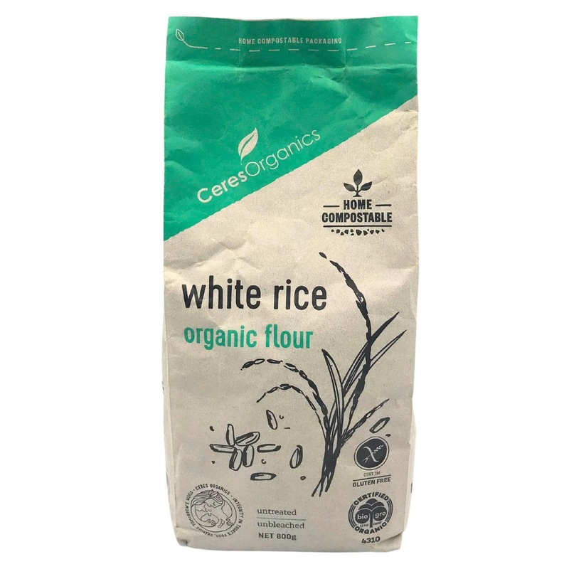 Ceres Organics White Rice Flour (800g)