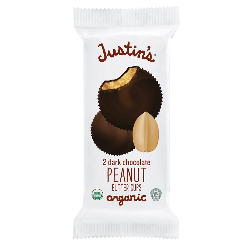 Justin’s Organic Dark Chocolate Peanut Butter Cups (40g)