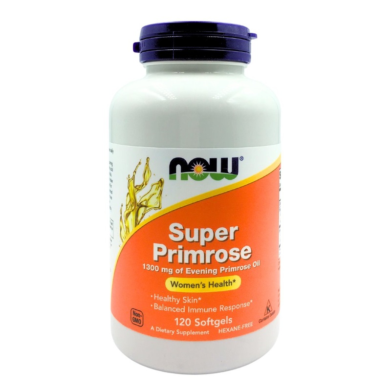 Now Super Primrose 1300mg (120 softgels)