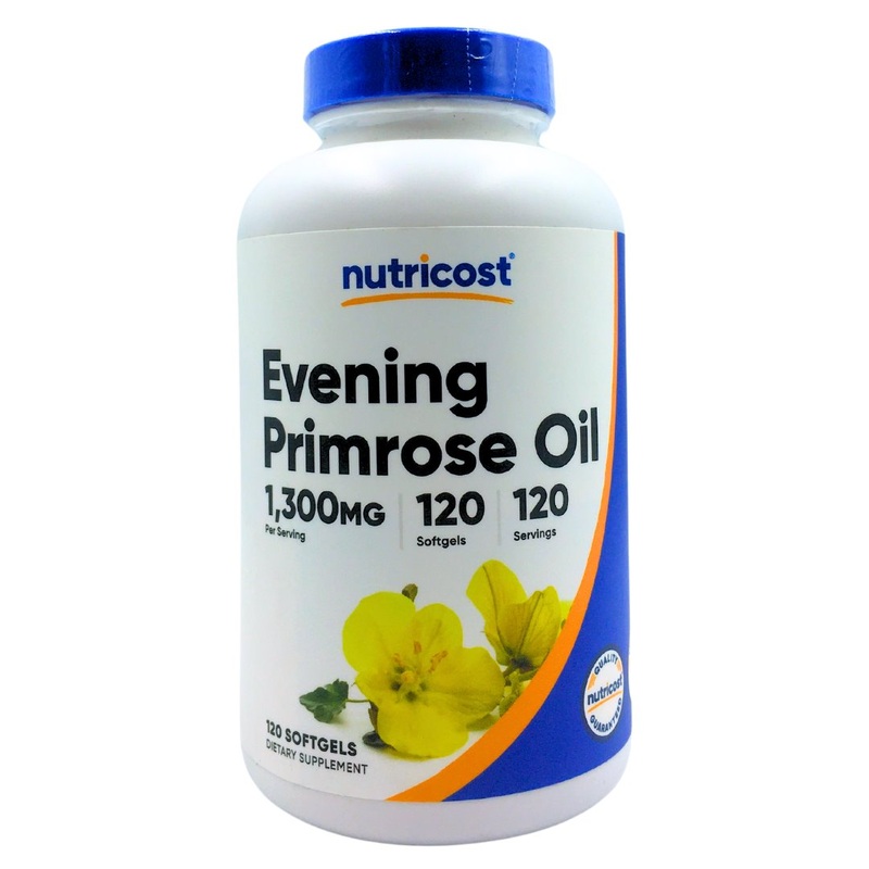 Nutricost Evening Primrose Oil 1300mg (120 Softgels)