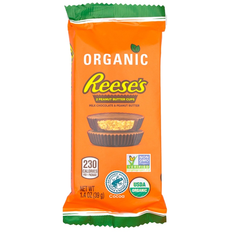 Reese’s Organic Peanut Butter Cup – Milk Chocolate (39g)