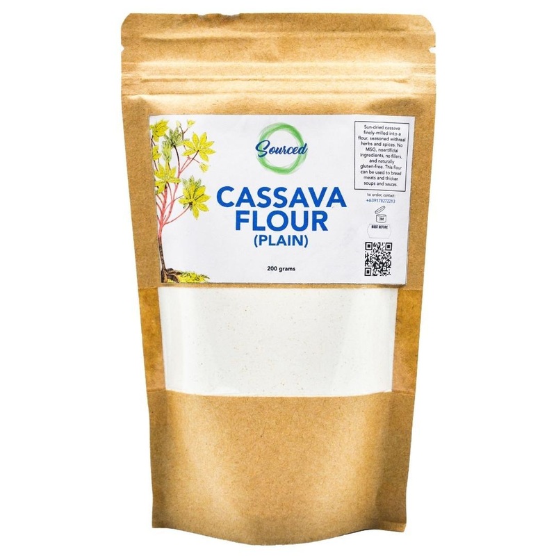 Sourced Cassava Flour – Plain (200g)