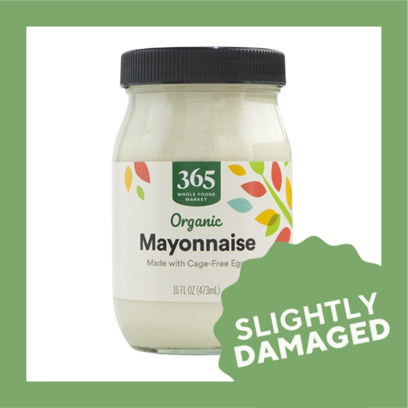 365 Organic Mayonnaise (473ml) – Slightly Damaged