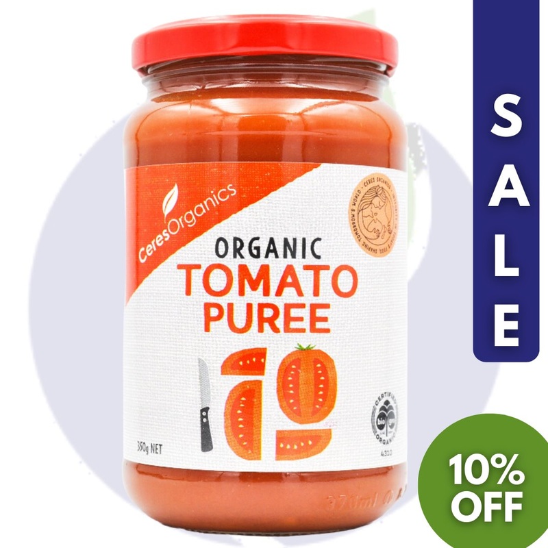 Ceres Organics Tomato Puree (350g) – Slightly Damaged