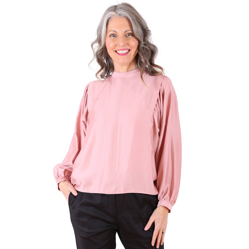 Moonstone Blouse Pink in Modal