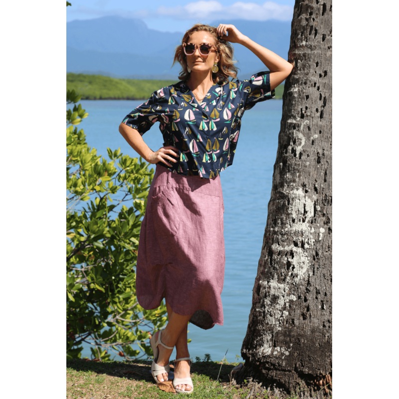 Regatta Chemise Femme Deep Sea Blue