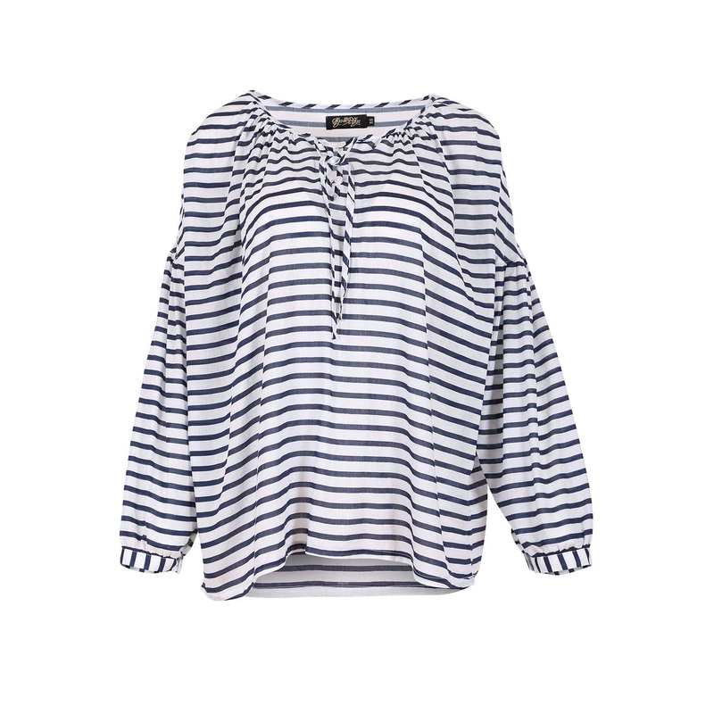 Rotterdam Leila Blouse in Seersucker