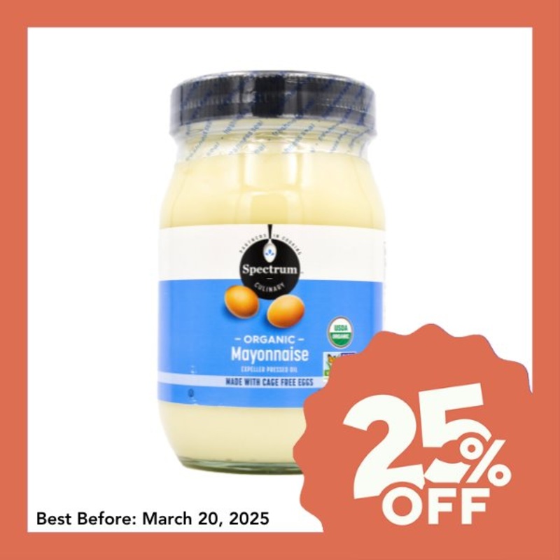 Spectrum Culinary Organic Mayonnaise (473ml)