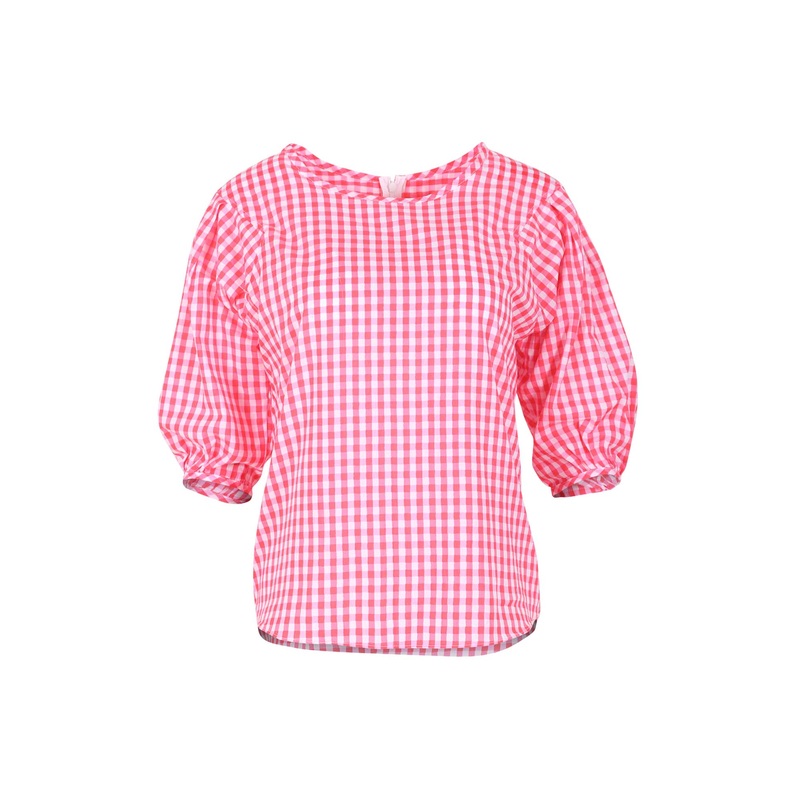 Sunshine Blouse Pink in Cotton
