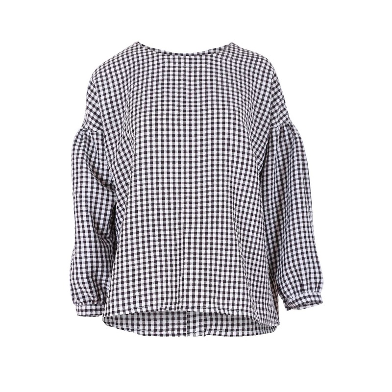 Suzanna Marrakesh Blouse Black in Cotton