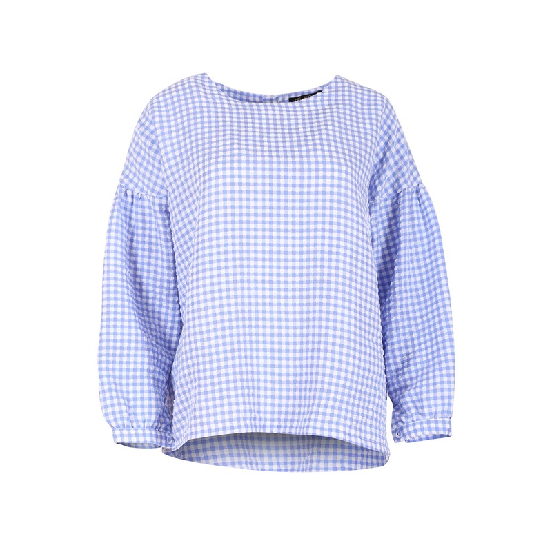 Suzanna Marrakesh Blouse Blue in Cotton