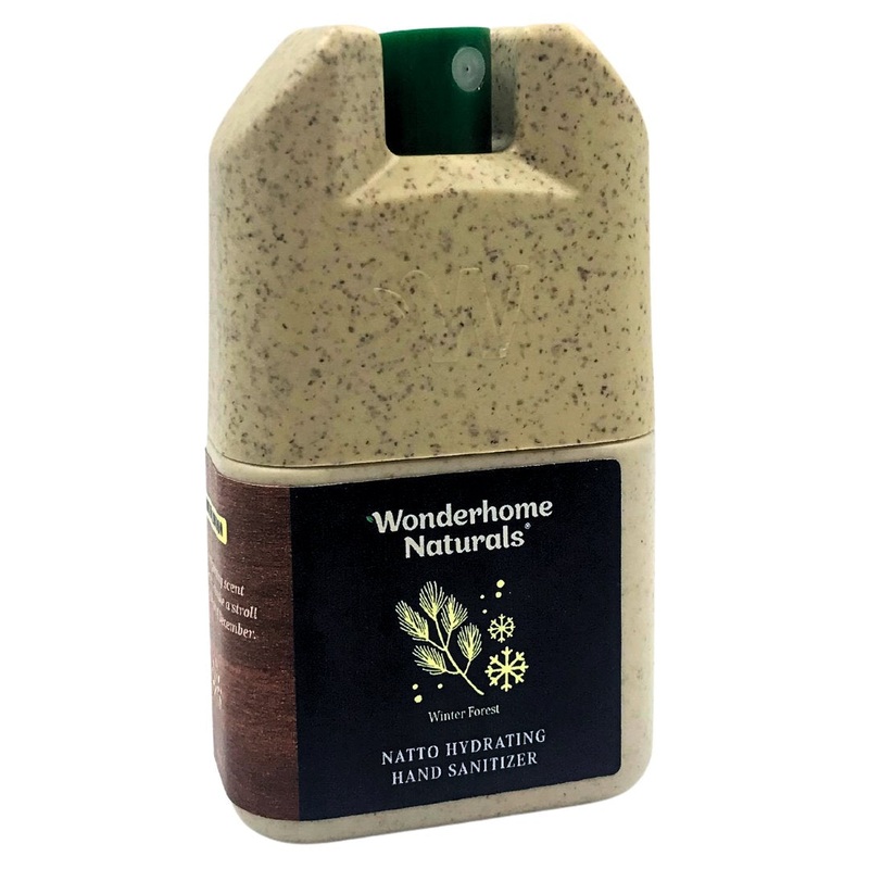 Wonderhome Naturals Natto Hydrating Hand Sanitizer – Winter Forest (Limited Edition) (50ml)