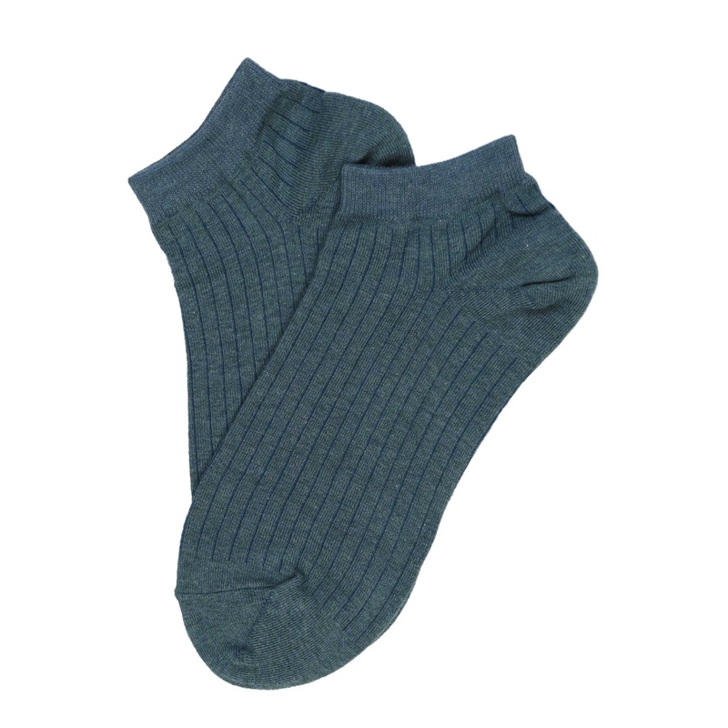 Jane Cotton Ankle Socks Teal