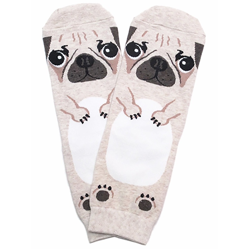 Pug Dog Day Socks