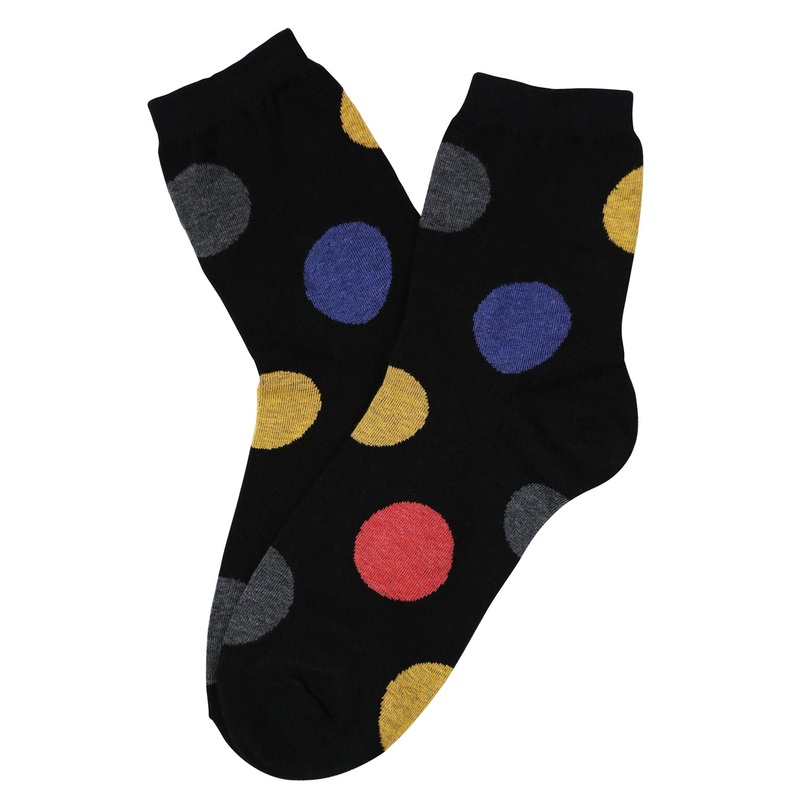Spot On Cotton Socks Black