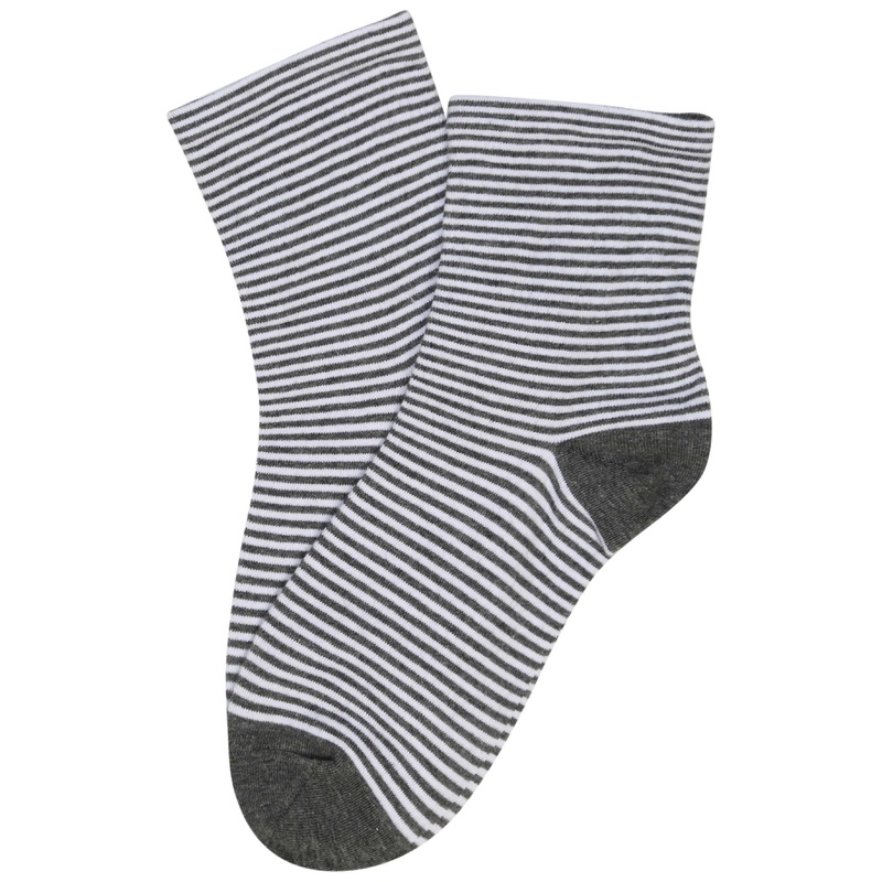 Striped Sailor Socks Grey