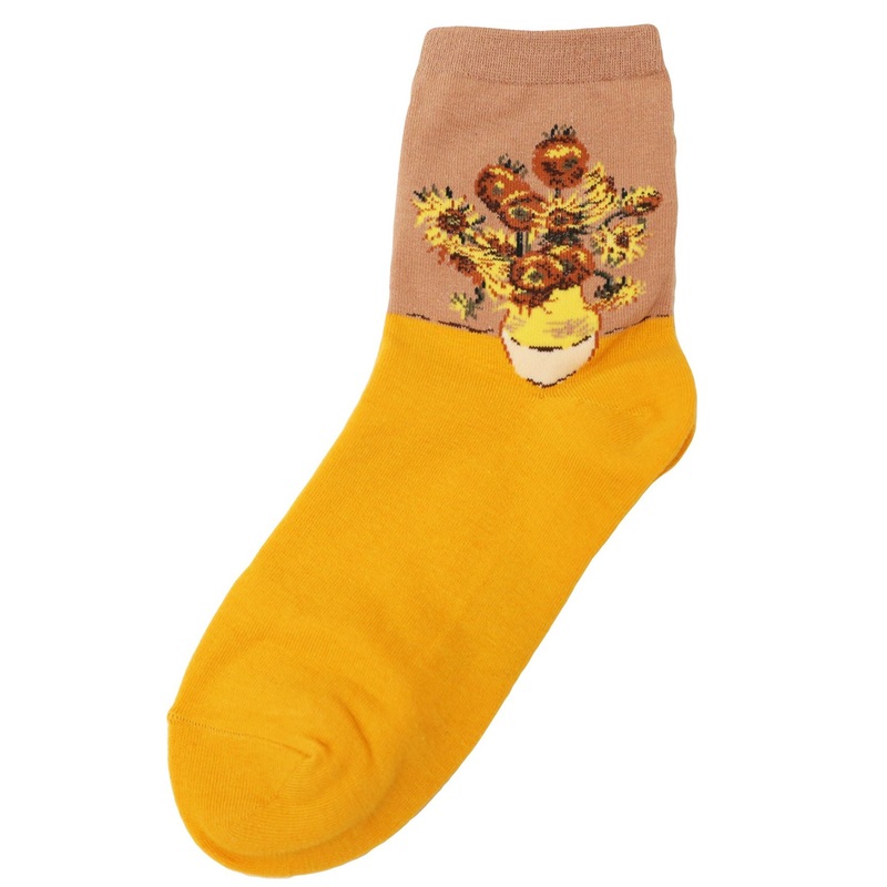 Sunflowers Cotton Socks