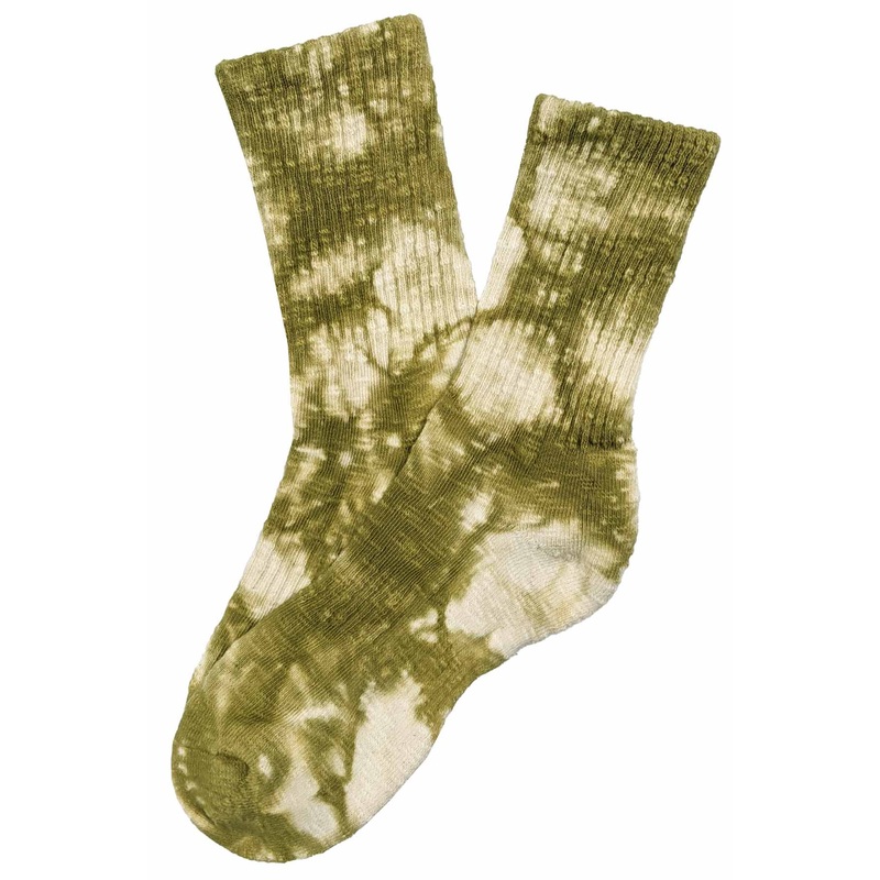 Tie-dye Socks Green