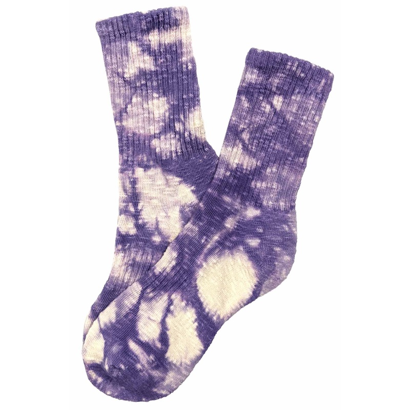 Tie-dye Socks Purple