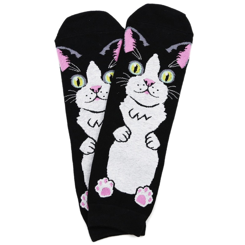 Black Cat Nap Socks