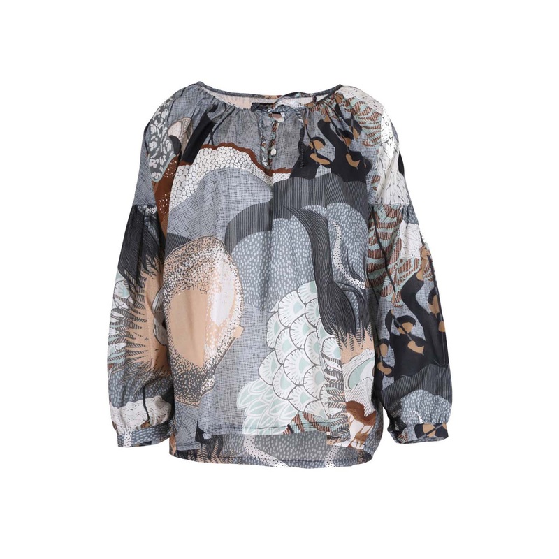 Festival Leila Blouse Caramel in Cotton