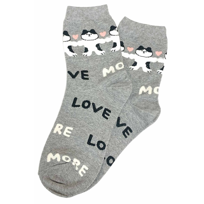 Love More Socks – Panda