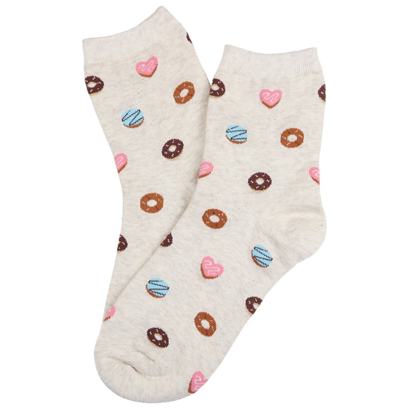 Mmmm Donuts Cotton Socks