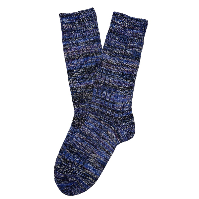 Olivette Knit Socks Blue