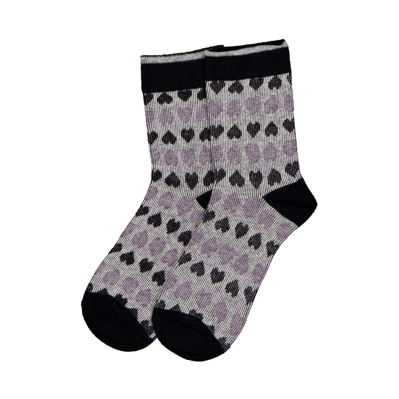 Be My Valentine Socks Black