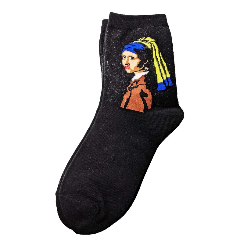 Girl With A Pearl Socks