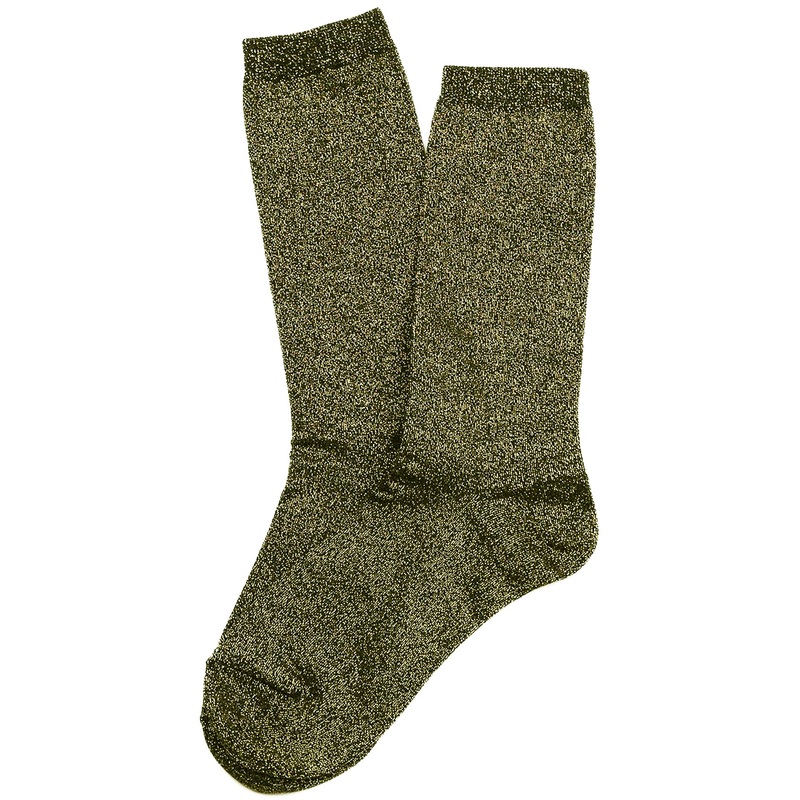 Glimmer Socks Gold