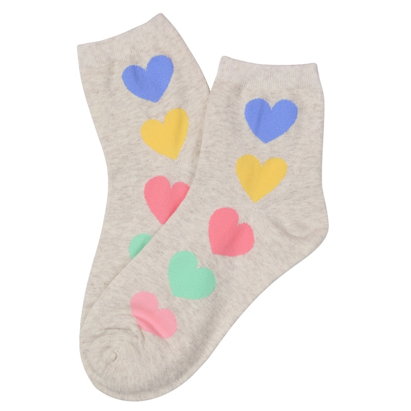 Home Sweet Home Cotton Socks Cream