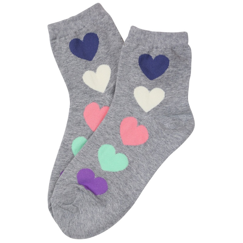 Home Sweet Home Cotton Socks Grey