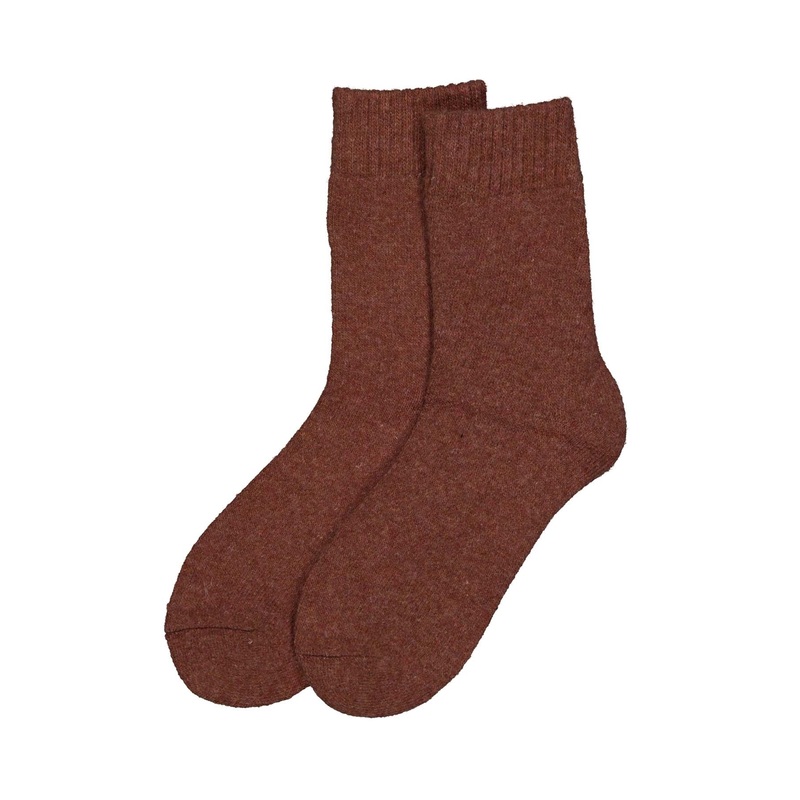 Plush Wool Socks Musk