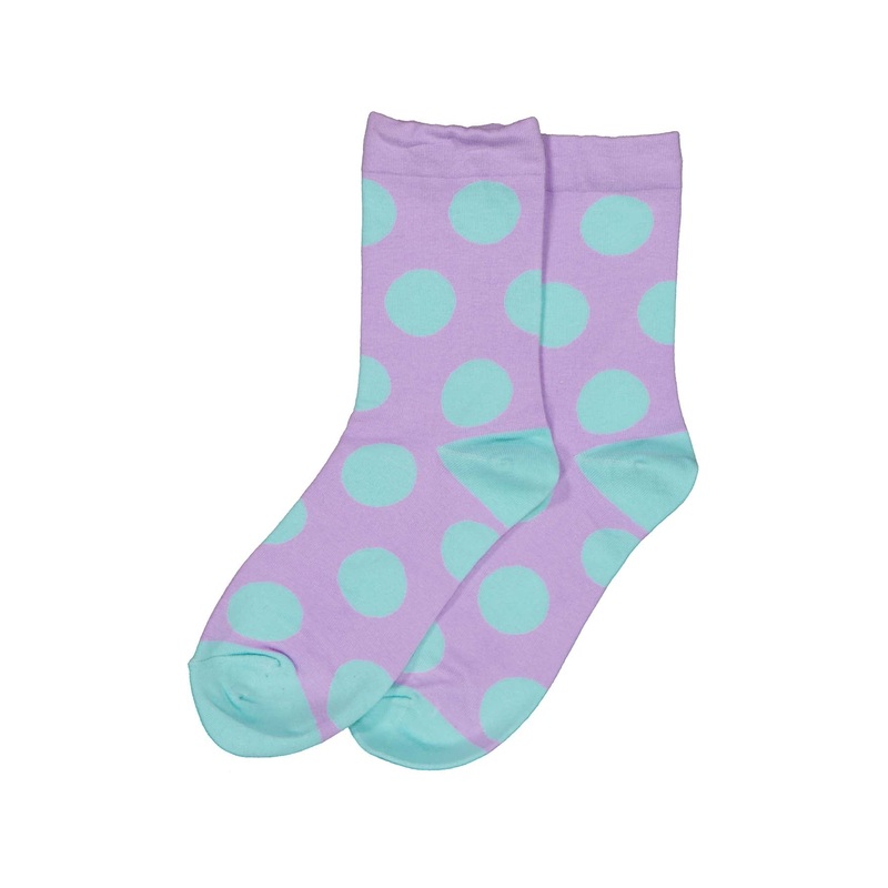Polka Chic Socks Lavender