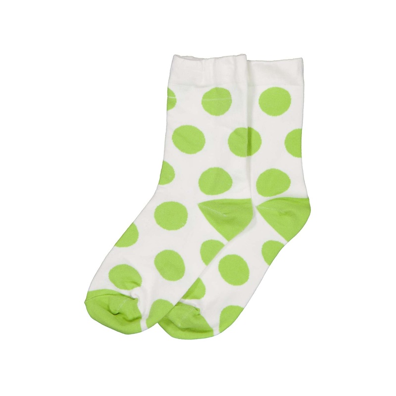 Polka Chic Socks Lime
