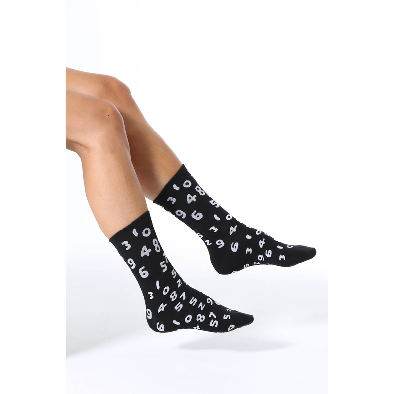 Recalculation Socks Black
