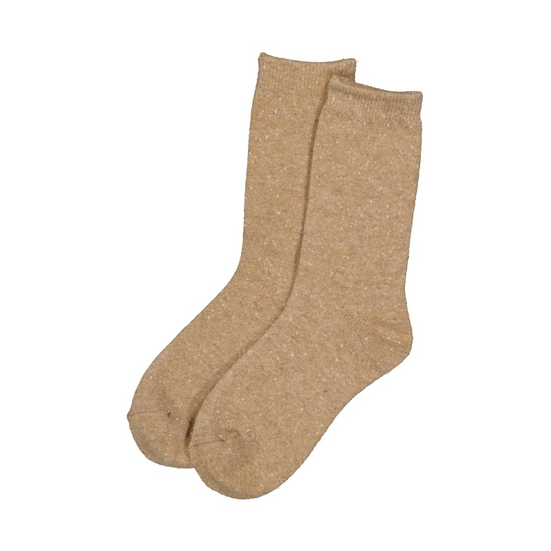 Speckled Wool Socks Oat