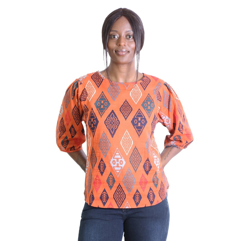 Maya Blouse Orange