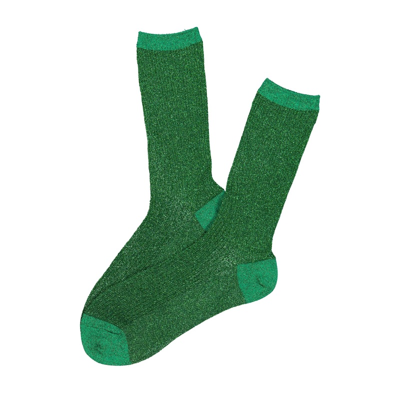 Metallic Socks Green | Pre-Order
