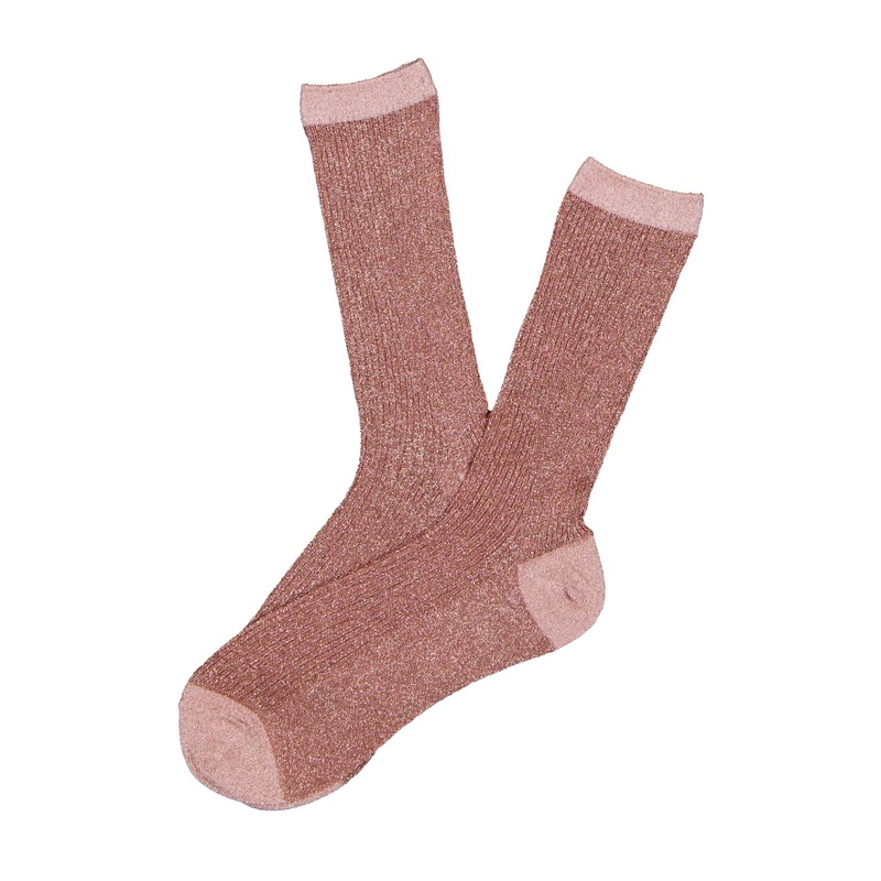 Metallic Socks Rose Gold | Pre-Order