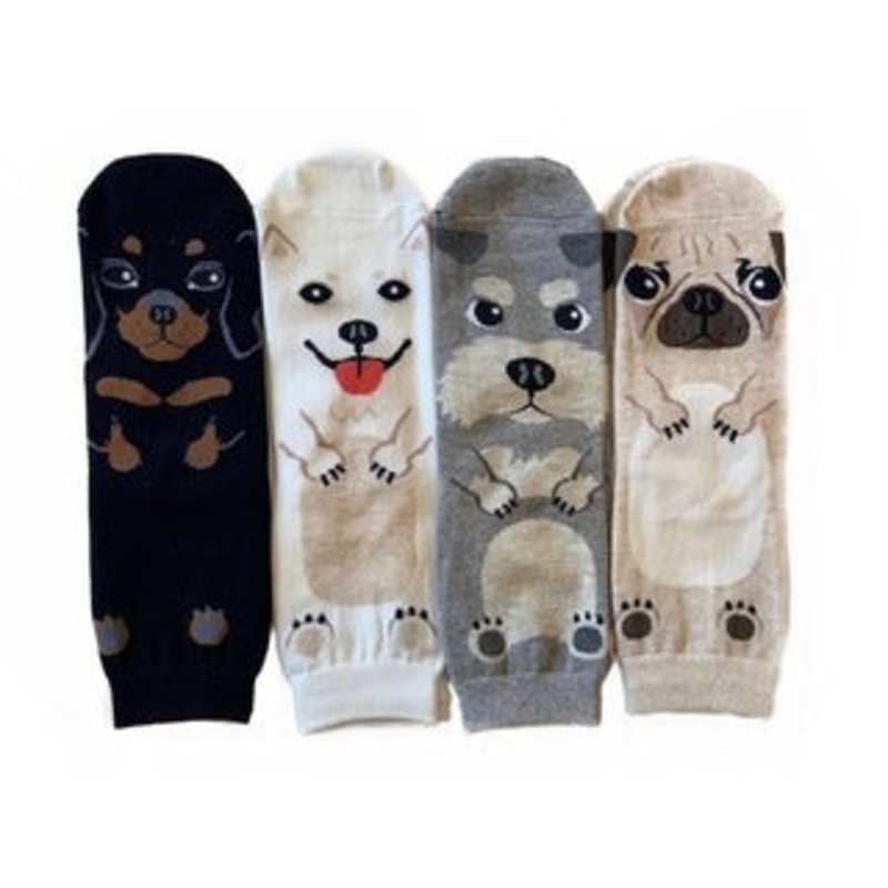 Dog Day Cotton Socks (Dozen)