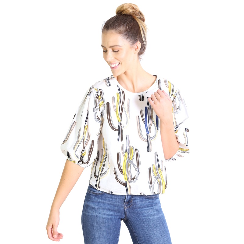 Go West Blouse Ivory