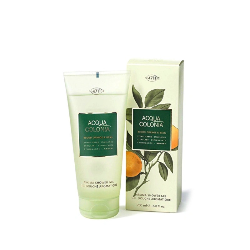 4711 Acqua Colonia Blood Orange & Basil Shower Gel By 4711