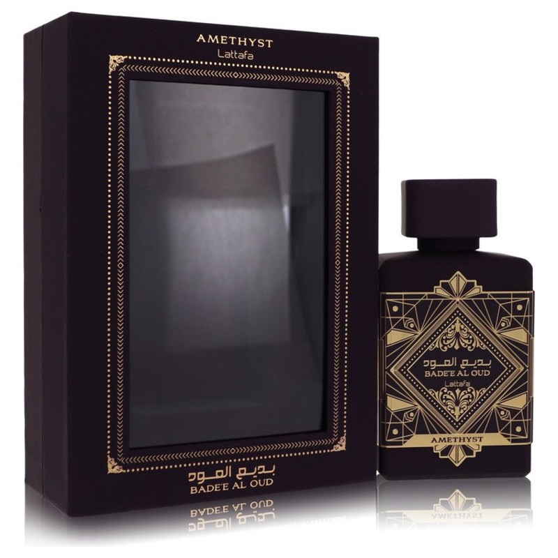 Amethyst Badee Al Oud Eau De Parfum Spray (Unisex) by Lattafa