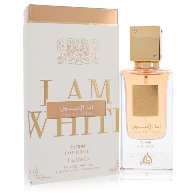 Ana Abiyedh I Am White Poudree Eau De Parfum Spray (Unisex) by Lattafa