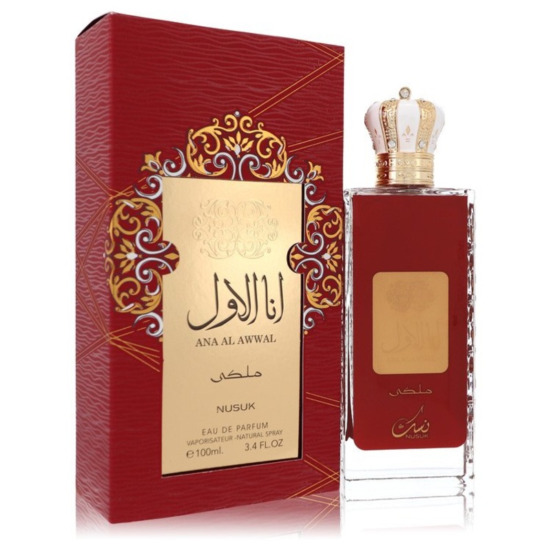 Ana Al Awwal Rouge Eau De Parfum Spray by Nusuk