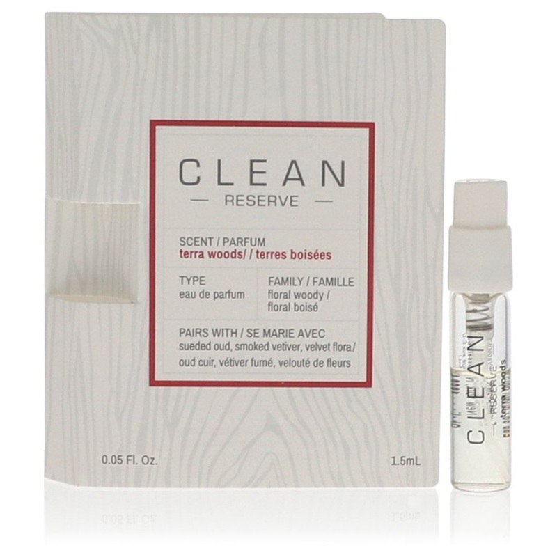 Clean Terra Woods Reserve Blend Vial (sample) by Clean