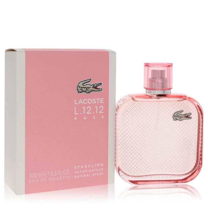Lacoste Eau De Lacoste L.12.12 Rose Sparkling Eau De Toilette Spray by Lacoste