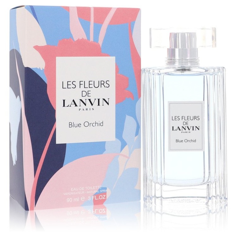 Les Fleurs De Lanvin Blue Orchid Eau De Toilette Spray by Lanvin